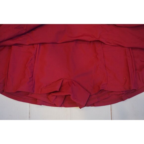 Women’s Bodycon Yoga Skort with Pockets Anti-Slip Running Skirt - Size M - Picture 5 of 6